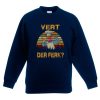 Vert Der Ferk Chef Blue Navy Sweatshirts