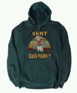 Vert Der Ferk Chef Green Hoodie