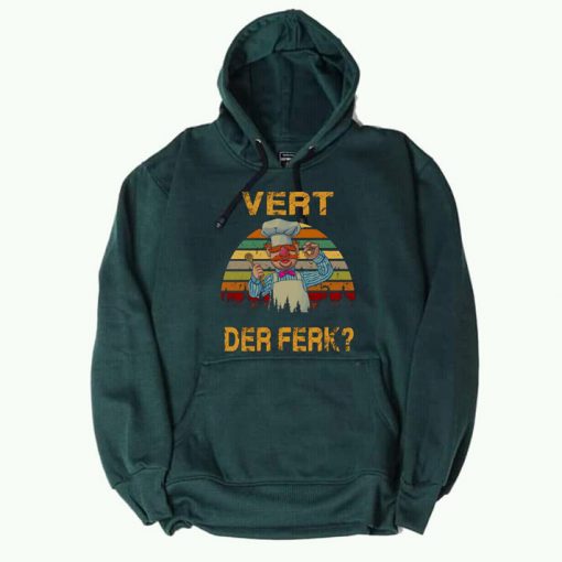 Vert Der Ferk Chef Green Hoodie