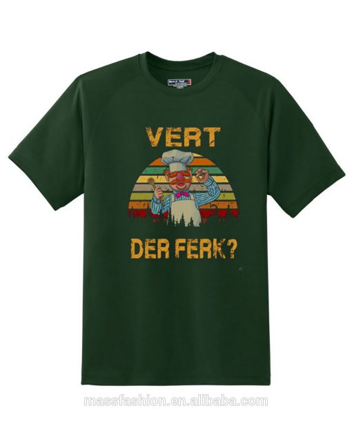 Vert Der Ferk Chef Green T-Shirt