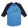 Vineyard Vines blue black sleeve raglan t shirts