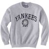 Yankee grey sweatshirts