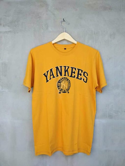 Yankee yellow tshirts