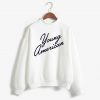 Young American White Sweatshirts