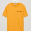 art hoe yellow t shirts