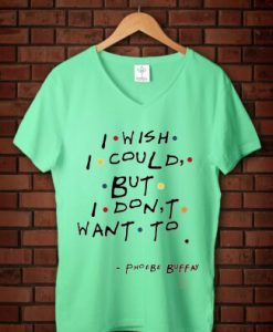 i wish i could green mint v neck woman tees