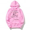 i wish i could pink hoodie