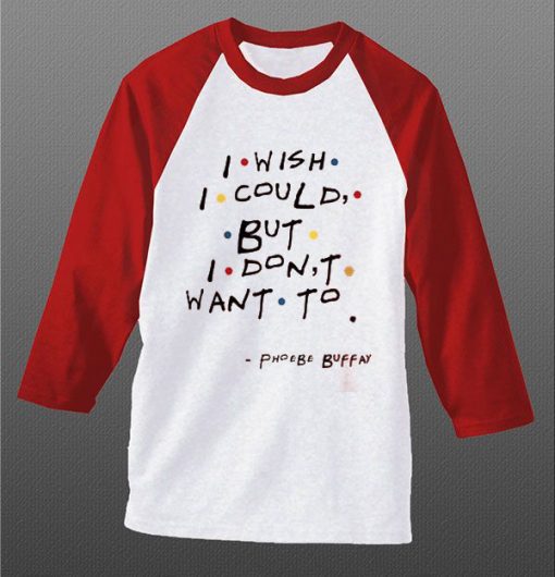 i wish i could white red sleeves raglan t shirts