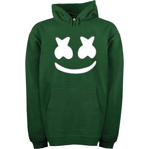 kids mello marshmellow green hoodie