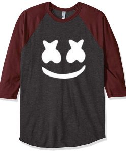 kids mello marshmellow grey asphalt brown sleeve raglan t shirts