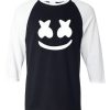 kids mello marshmellow grey asphalt white sleeve raglan t shirts