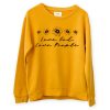 love good love yellow sweatshirts