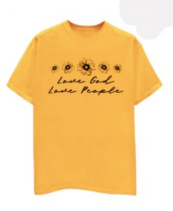 love good love yellow t shirts