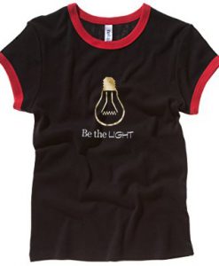 Be Light Black Tshirts