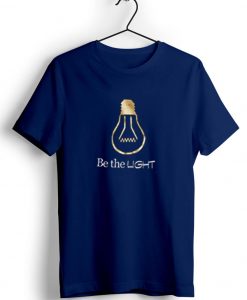 Be Light Blue Navy Tshirts