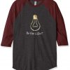 Be Light Grey Brown Sleeves Raglan T shirts