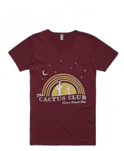 Cactus Club Maroon T shirts