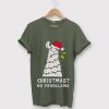 Christmas No Probllama Green Tshirts