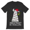 Christmas No Probllama Grey Asphat Tshirts