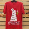 Christmas No Probllama Red Tshirts