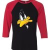 Darkwing Duck Black Red Sleeves Raglan Tshirts