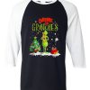 Drink Up Grinches Black White Sleeves Raglan Tshirts