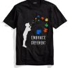 Embarace Different Black T shirts