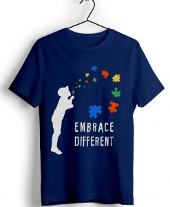 Embarace Different Blue NavyTshirts