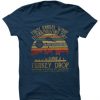 First Annual WKRP FunnyThanksgiving Blue Navy T-shirt