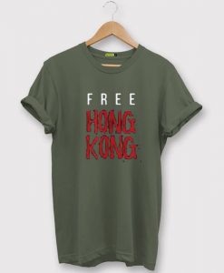 Free Hong Kong Green Army Tshirts