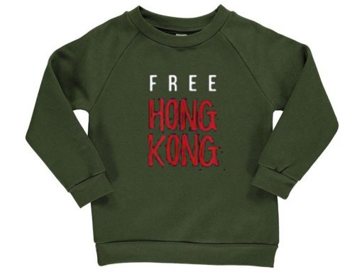 Free Hong Kong Green Army sweatshirts