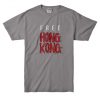 Free Hong Kong Shoft Grey Tshirts