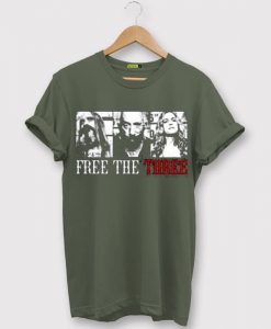 Free the Three Green Army Tshirts