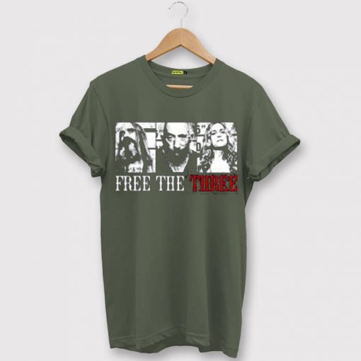 Free the Three Green Army Tshirts