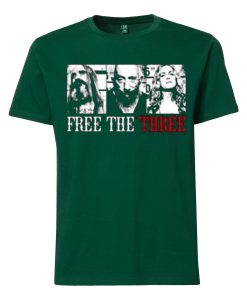 Free the Three Green Tshirts