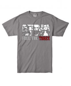 Free the Three Shoft Grey T shirts