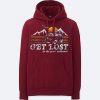 Get Lost Maroon Hoodie