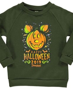 Happy Halloween Disney 2019 Green Army Sweatshirts