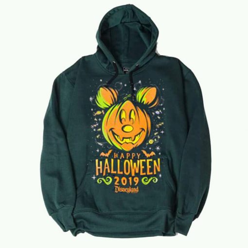 Happy Halloween Disney 2019 Green Hoodie