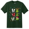 Ho Ho Ho Merry The Grinch Christmast Green Tshirts