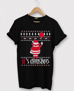 It is Chirtsmas Black Tshirts