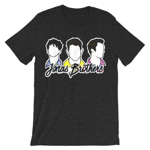 Jonas Brothers Happiness Begins Tour Fans Happiness Gift Grey Asphalt Tshirts