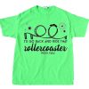 Jonas Brothers Roller Coaster Green Tees