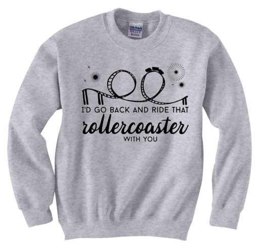 Jonas Brothers Roller Coaster Grey Sweatshirts