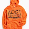 Jonas Brothers Roller Coaster Orange Hoodie