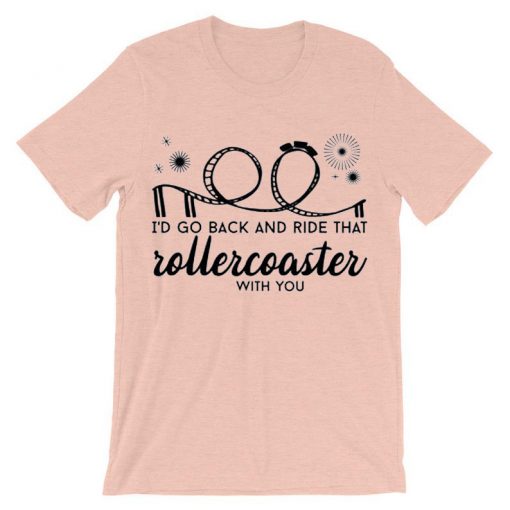 Jonas Brothers Roller Coaster Pink Tees