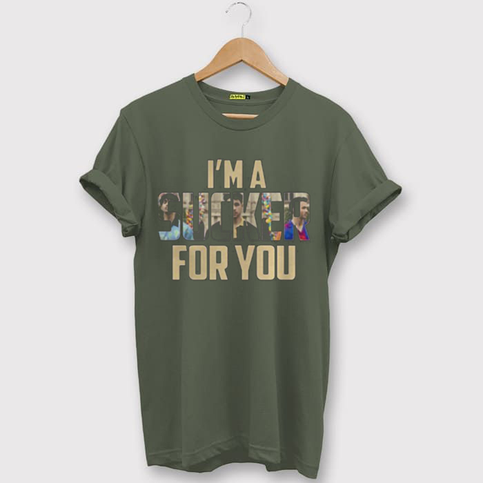 sucker for you Green Army Tees