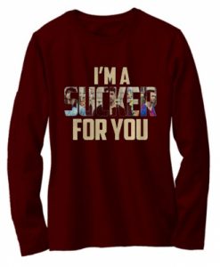 Jonas Brothers i’m a sucker for you Maroon Sweatshirts