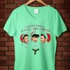 Like It's Christmas Jonas Brothers Green Mint V neck Woman Tees