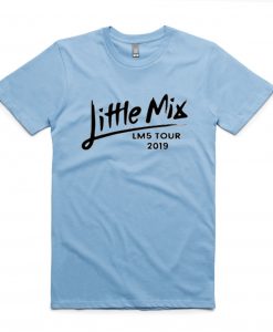 Little Mix blue sea tees